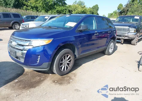 2013 Ford Edge Se z USA, uszkodzony, nr VIN 2FMDK3GC9DBE22720